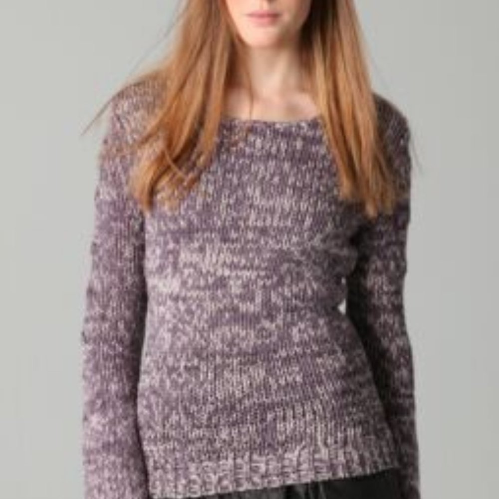 Theory Modele Honorata Paint Chunky Sweater NWOT